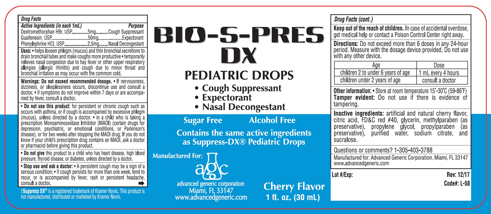 Pill image for Agc-biospressdx 230