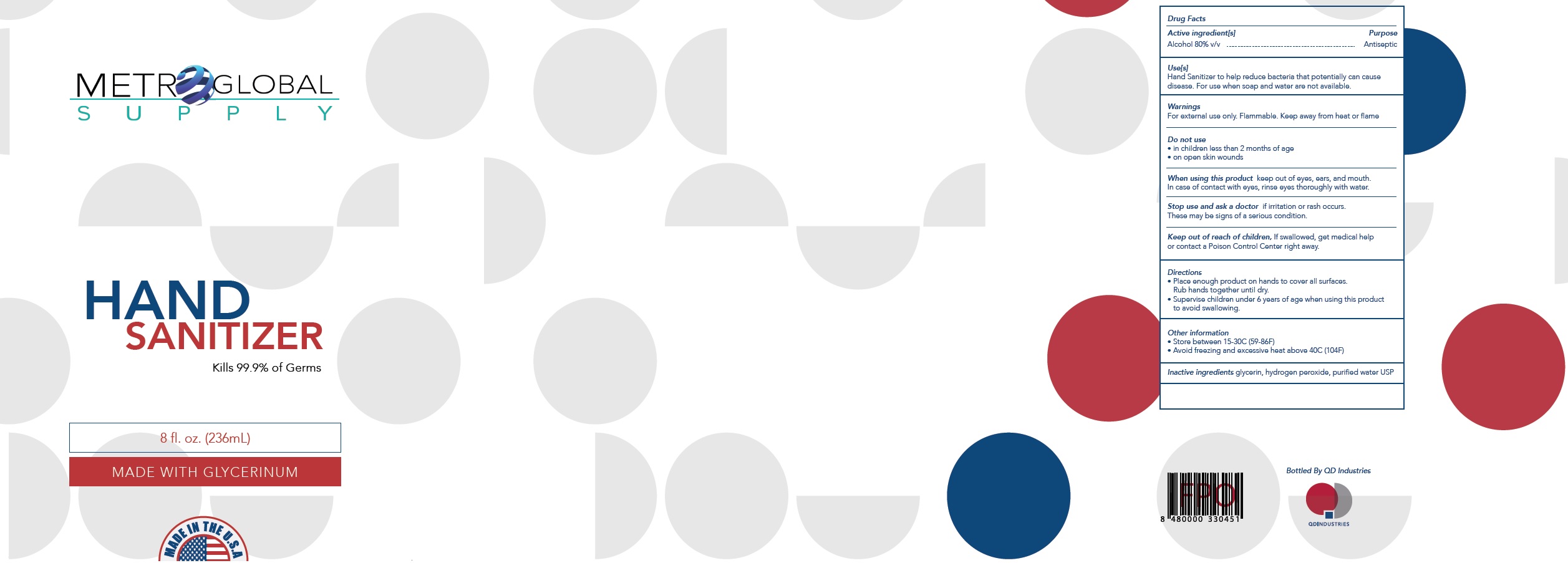 Pill image for metroglobal hand sanitizer