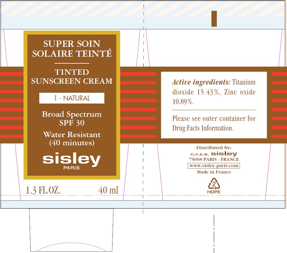 Pill image for Tinted Sunscreen Cream Spf 30 1-natural