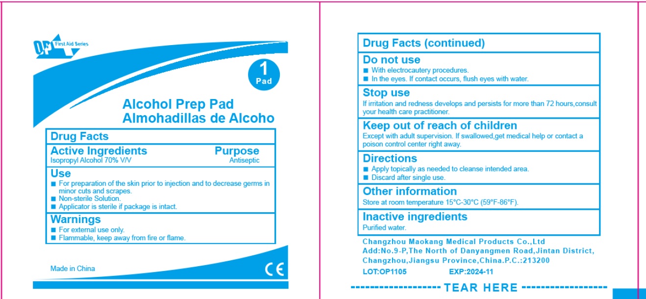 Pill image for Op First Aid Series Alcohol Prep Pad