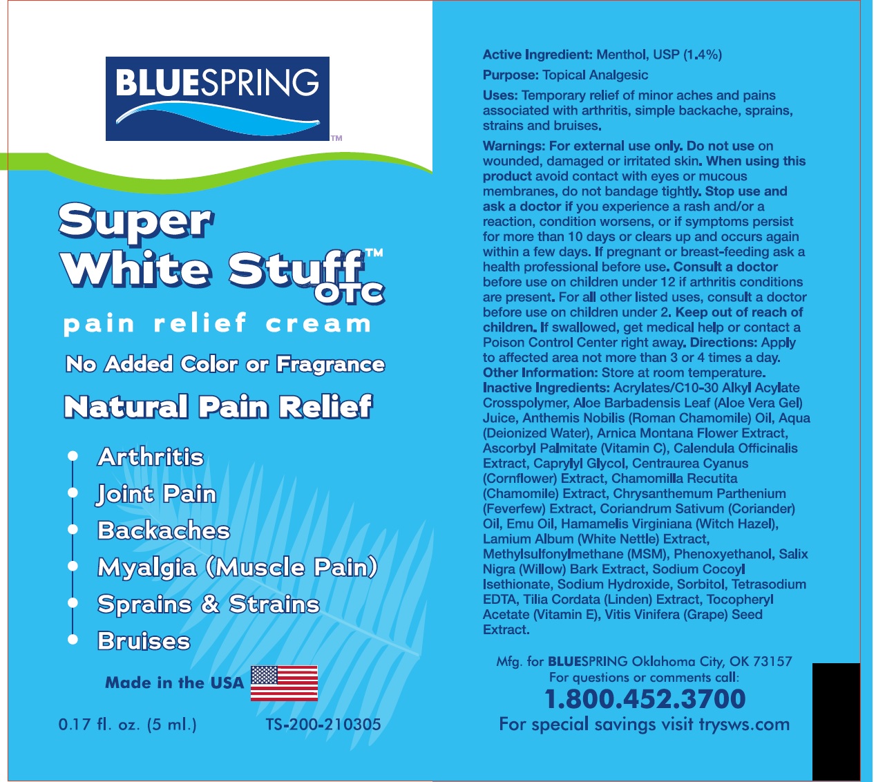 Pill image for Super White Stuff Pain Relief