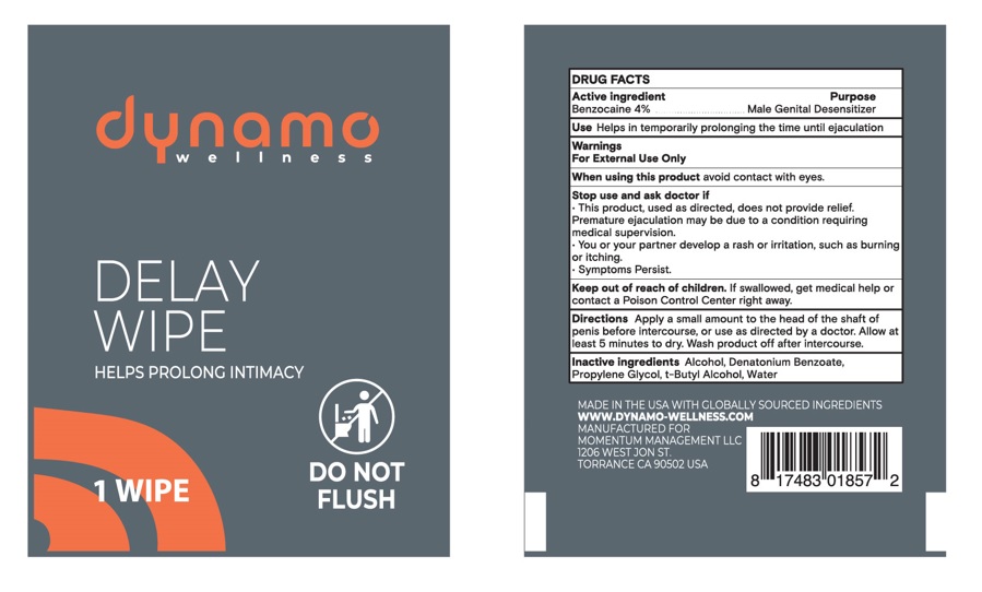 Pill image for Dynamo Wellness Delay Wipe