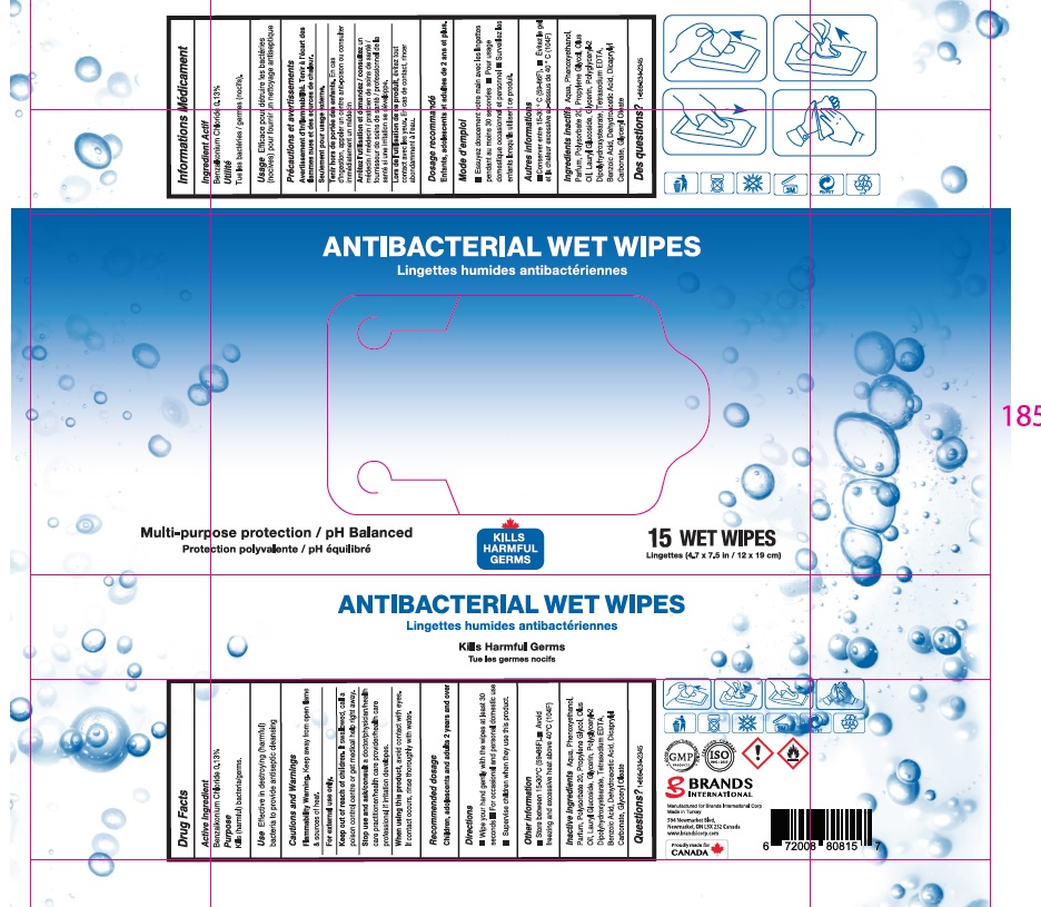 Pill image for Germs Be Gone Antiseptic Wipes.