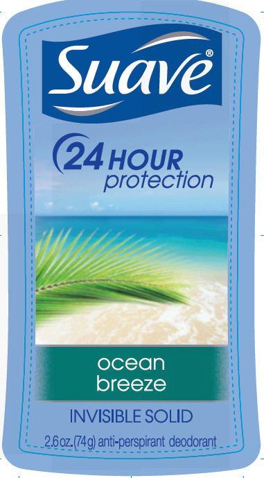 Pill image for Pdp And Drug Facts Box Text For Suave Ocean Breeze Antiperspirant And Deodorant