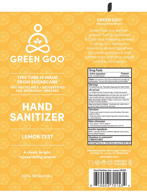 Pill image for Green Goo - Lemon Zest