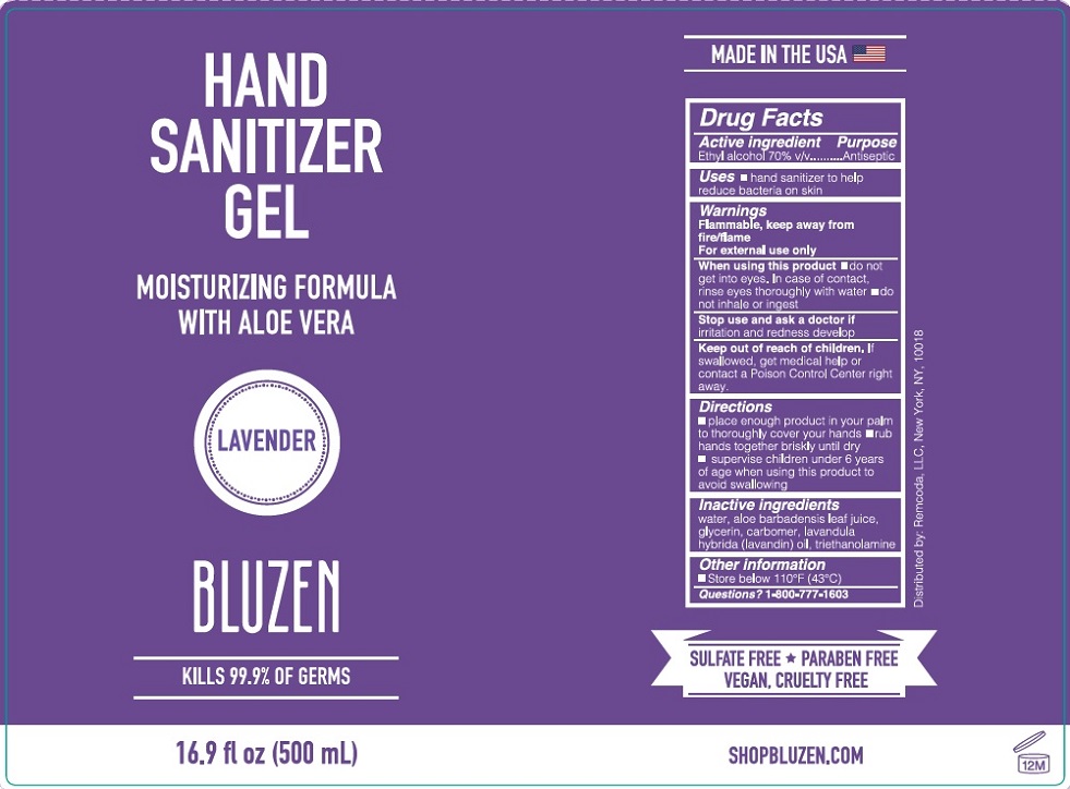 Pill image for Bluzen Hand Sanitizer Gel