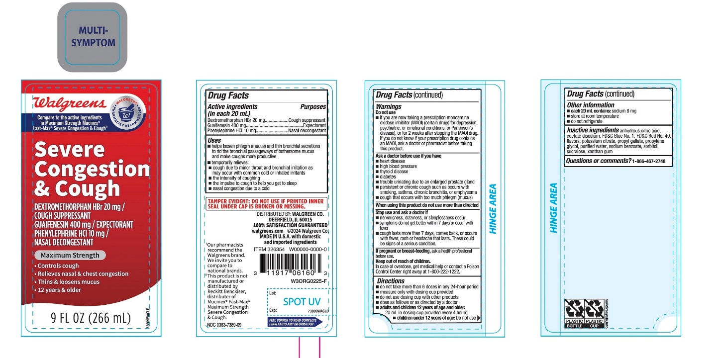 Pill image for walgreen maximum strength severe congestion & cough drug facts
