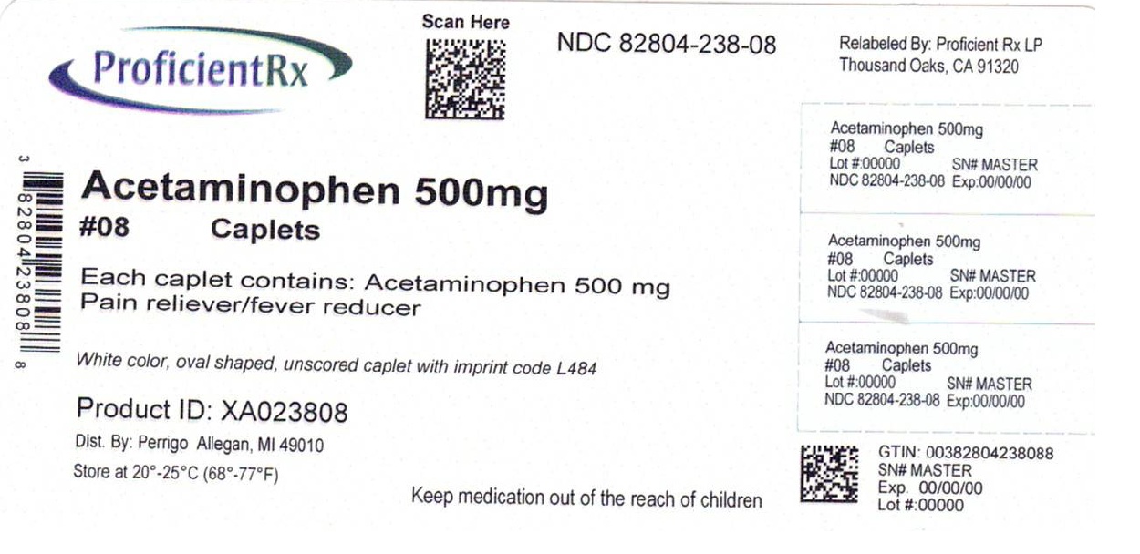 Pill image for Perrigo Pain Relief Drug Facts