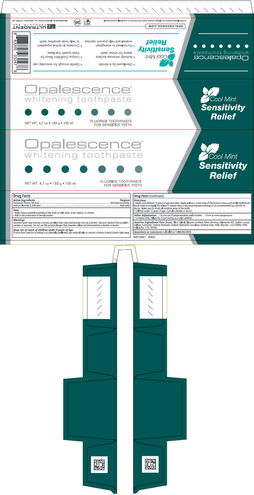 Pill image for Opalescence™ Sensitivity Relief Whitening Toothpaste