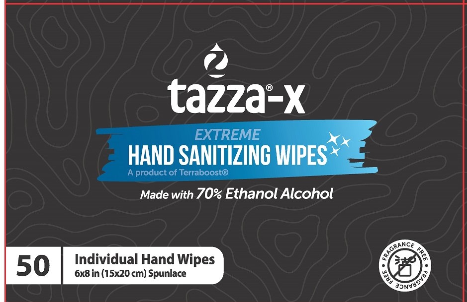 Pill image for Tazza-x Extreme Hand Sanitizing Wipes Alcohol Formula