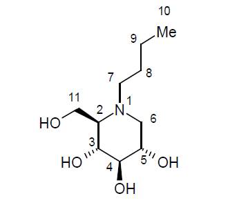 Pill image for These Highlights Do Not Include All The Information Needed To Use Miglustat Capsules Safely And Effectively. See Full Prescribing Information For Miglustat Capsules.