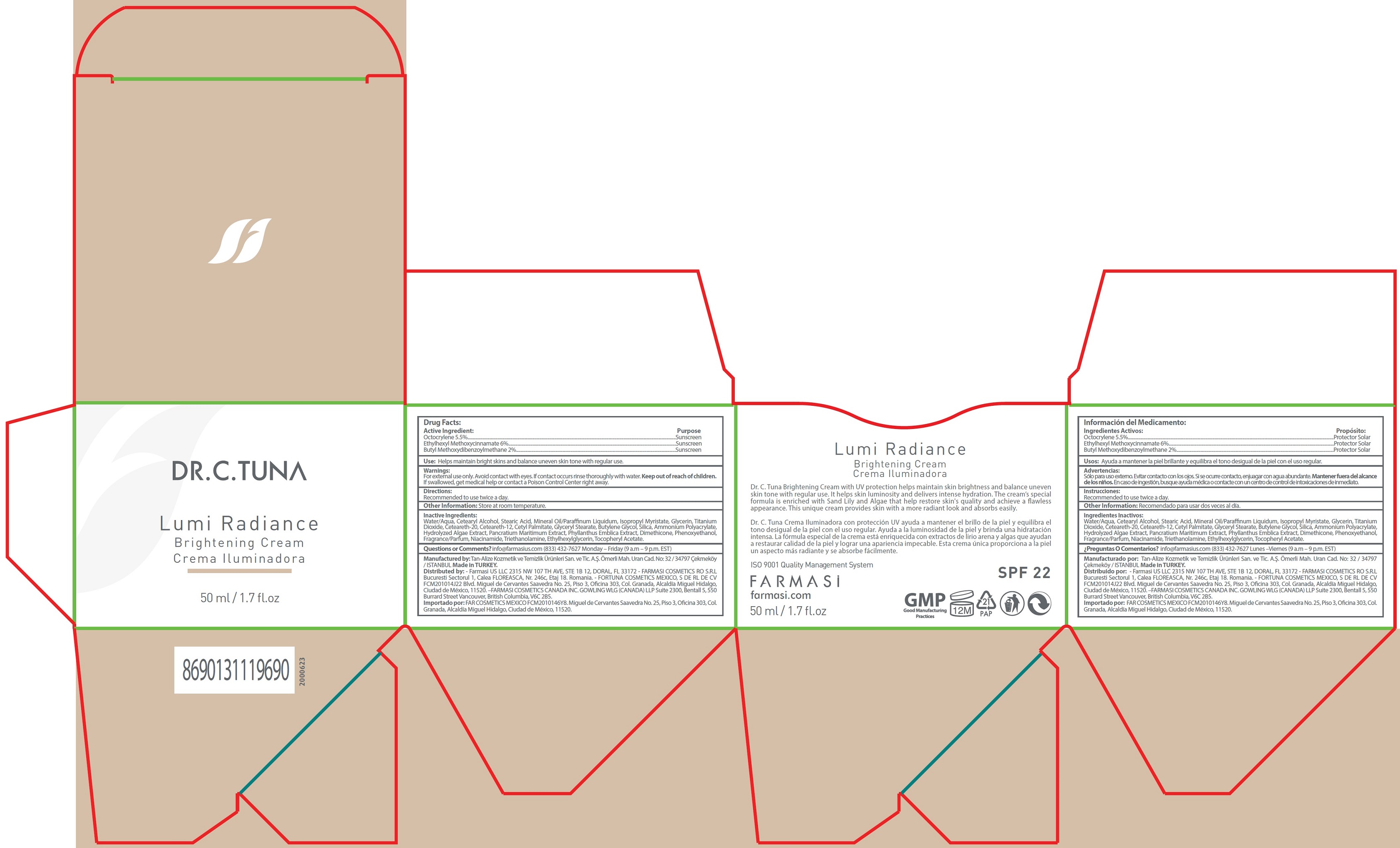 Pill image for Dr. C. Tuna Lumi Radiance Brightening Cream