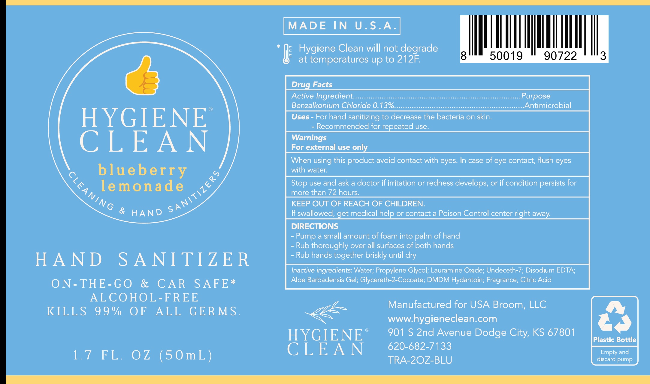 Pill image for Hygiene Clean Blueberry Lemonade Hand Sanitizer