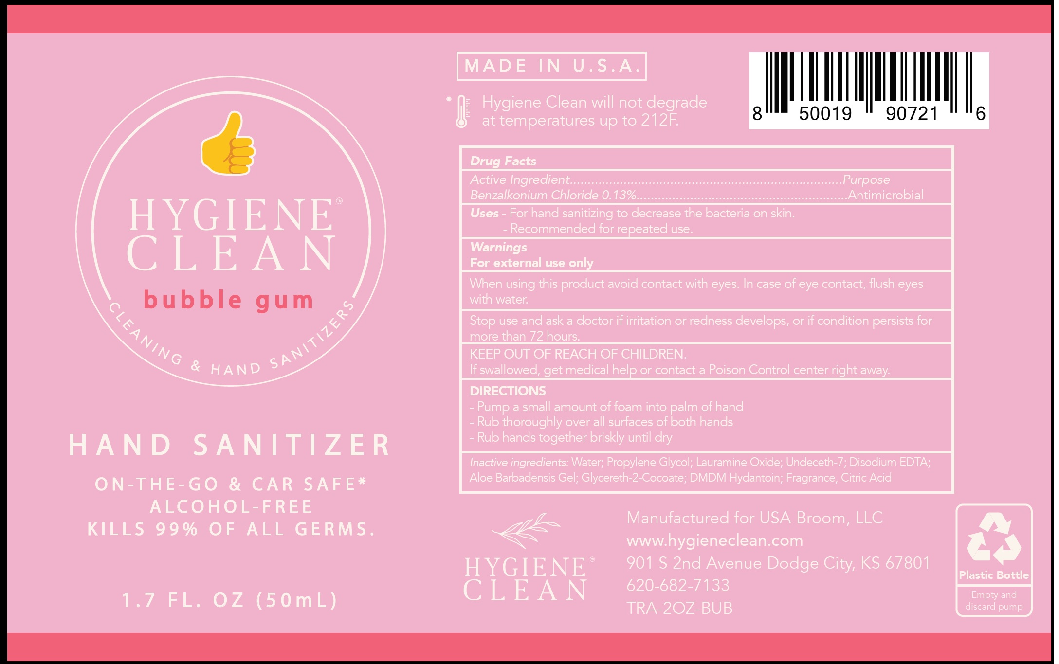 Pill image for Hygiene Clean Bubble Gum Hand Sanitizer