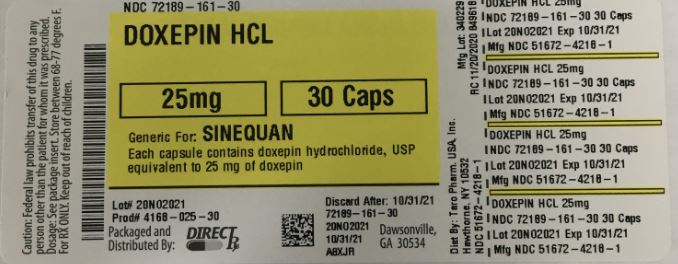 Pill image for Doxepin Hydrochloride