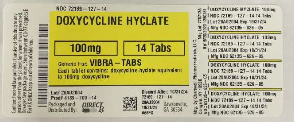 Pill image for Doxycycline Hyclate