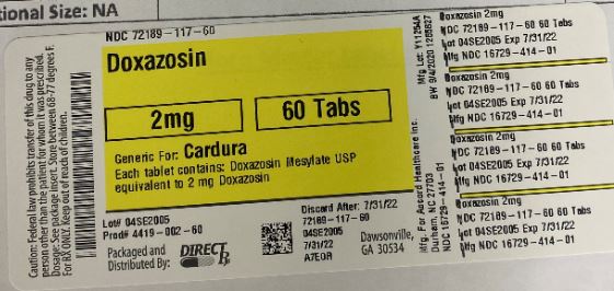 Pill image for doxazosin