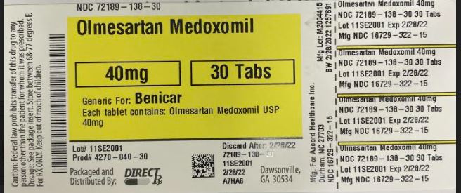 Pill image for Olmesartan Medoxomil