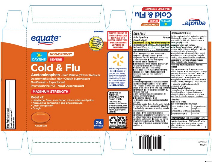 Pill image for Maximum Strength Non Drowsy Daytime Severe Cold And Flu