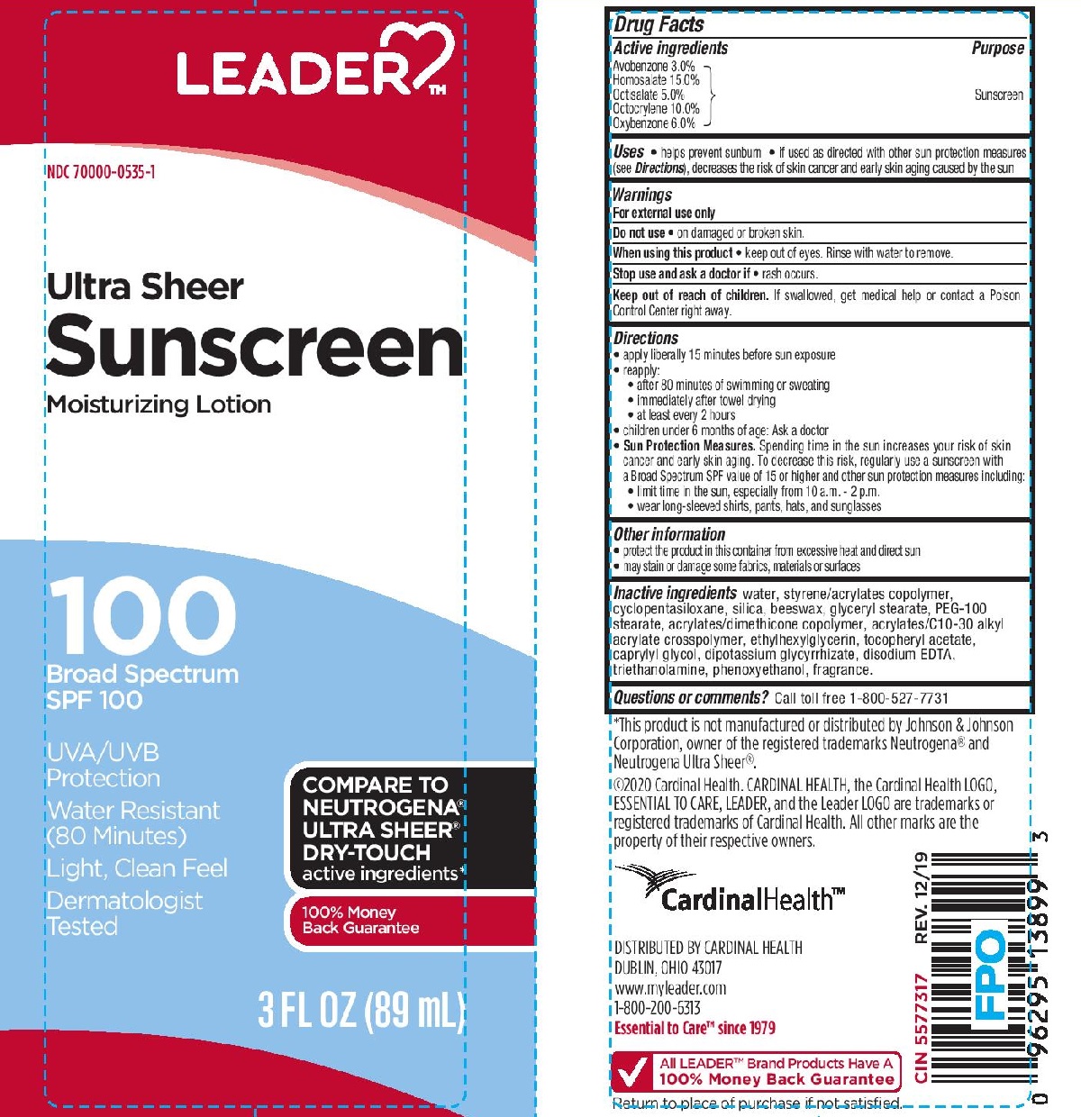 Pill image for Leader Ultra Sheer Spf 100 Sunscreen Lotion
