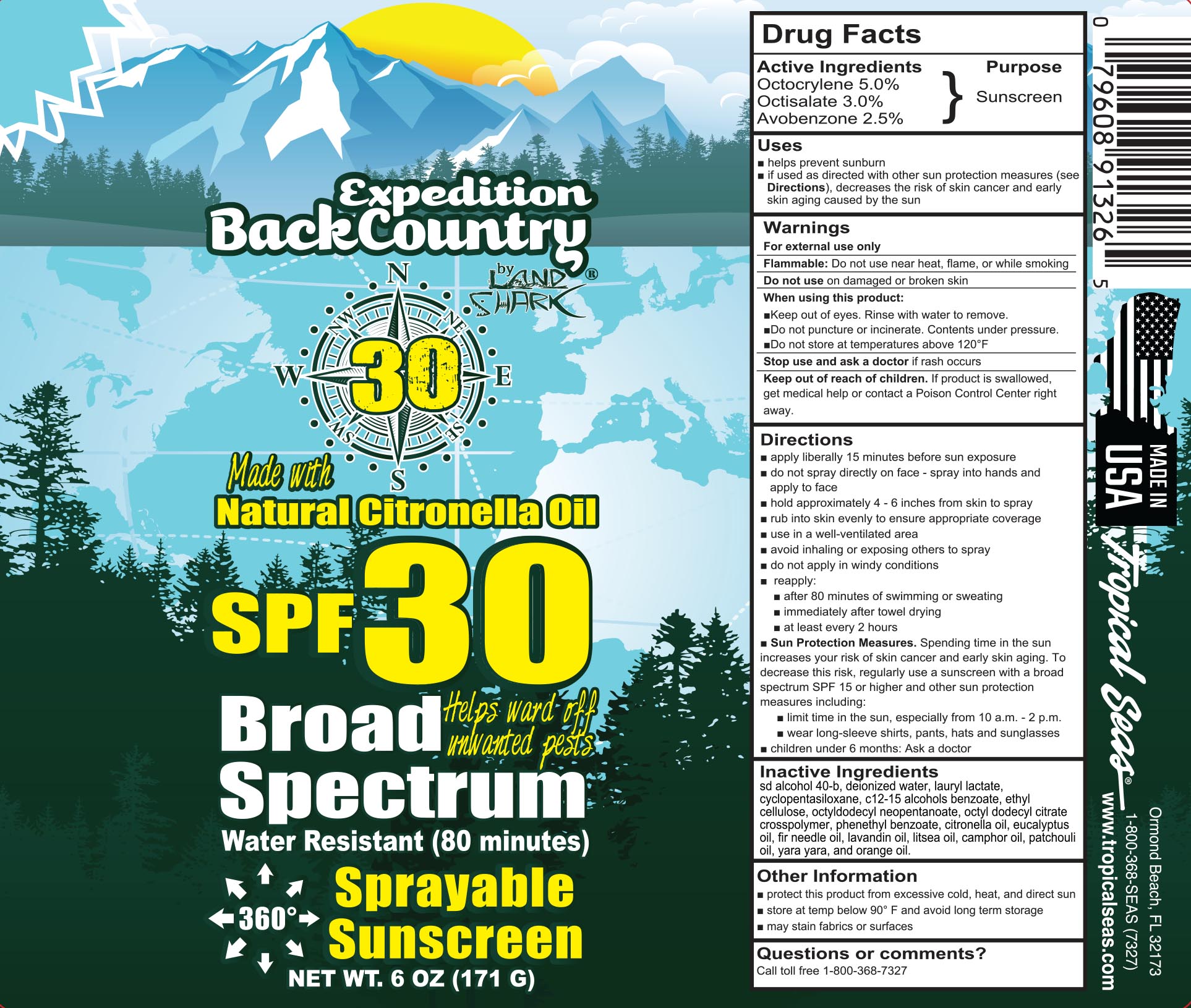 Pill image for Expedition Backcountry Spf 30 Spray