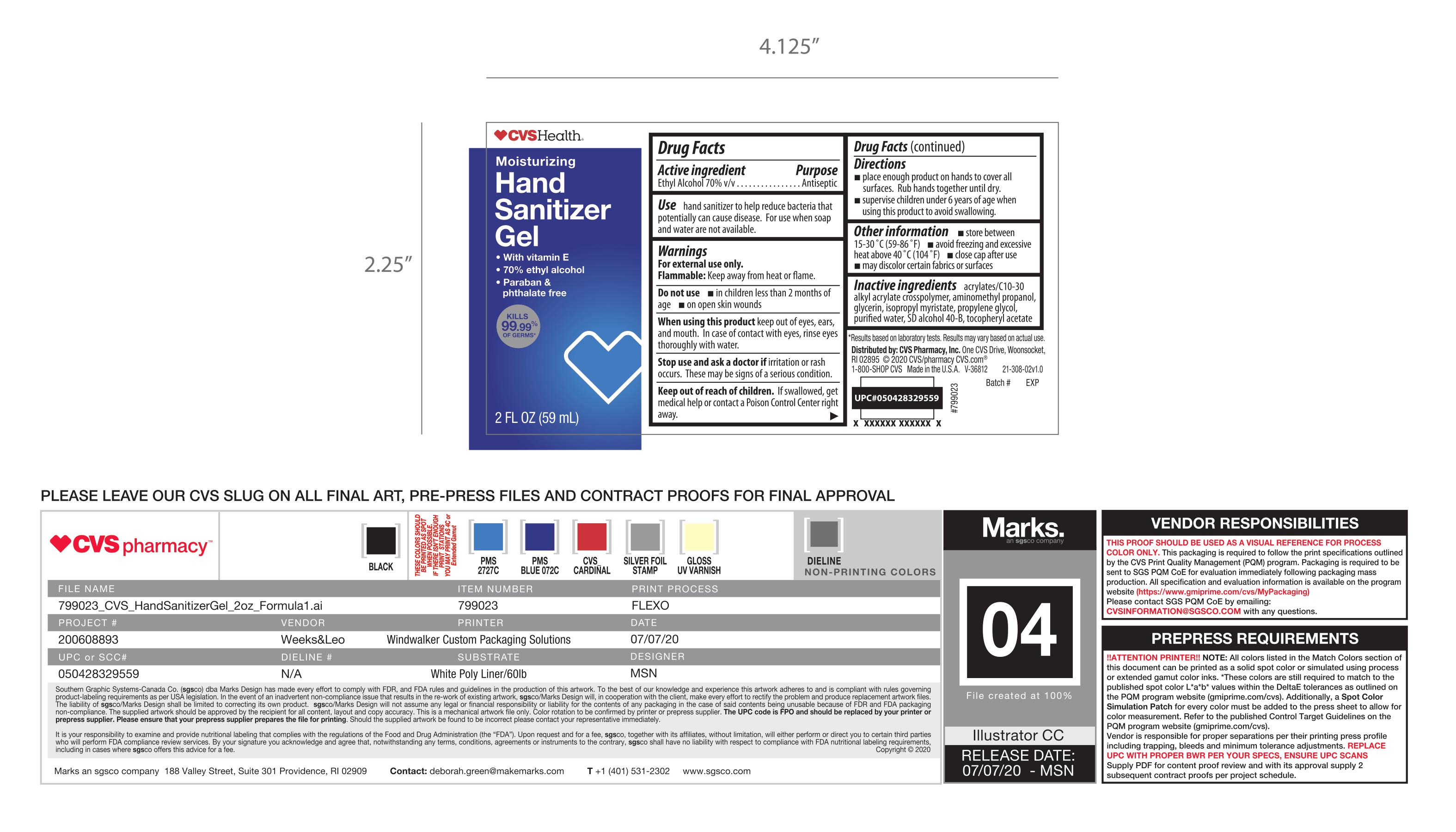 Pill image for Cvs Hand Sanitizer