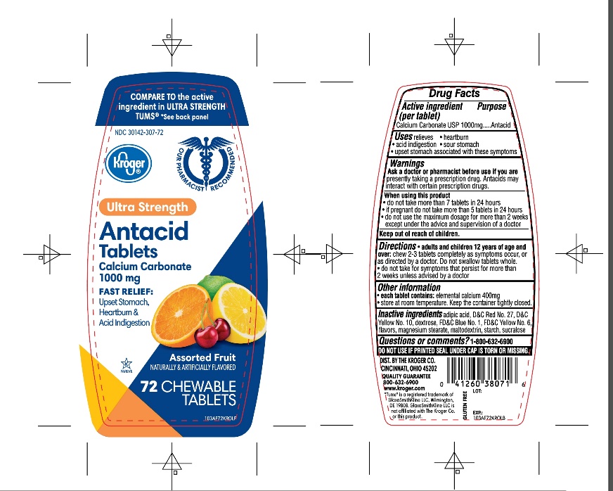 Pill image for Ultra Strength Antacid Calcium Carbonate 72 Chewable Tablets