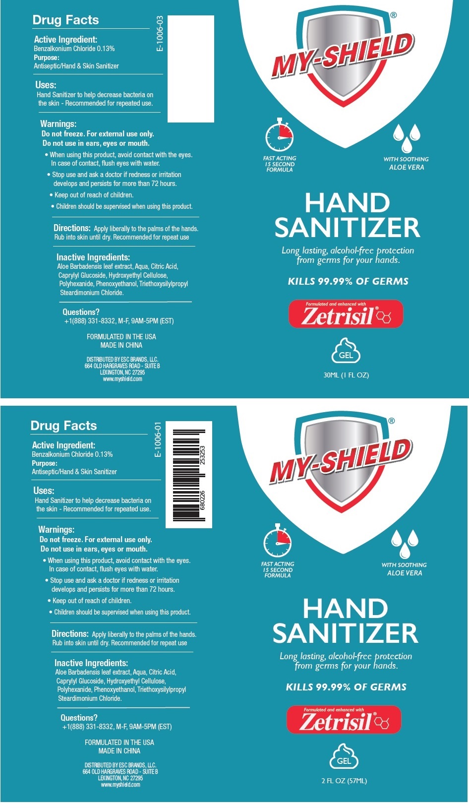 Pill image for My-shield Hand Sanitizer Gel