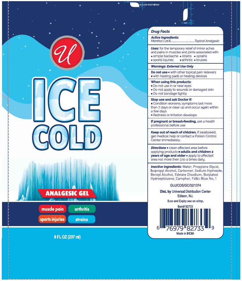 Pill image for Universal Ice Cold Analgesic Gel