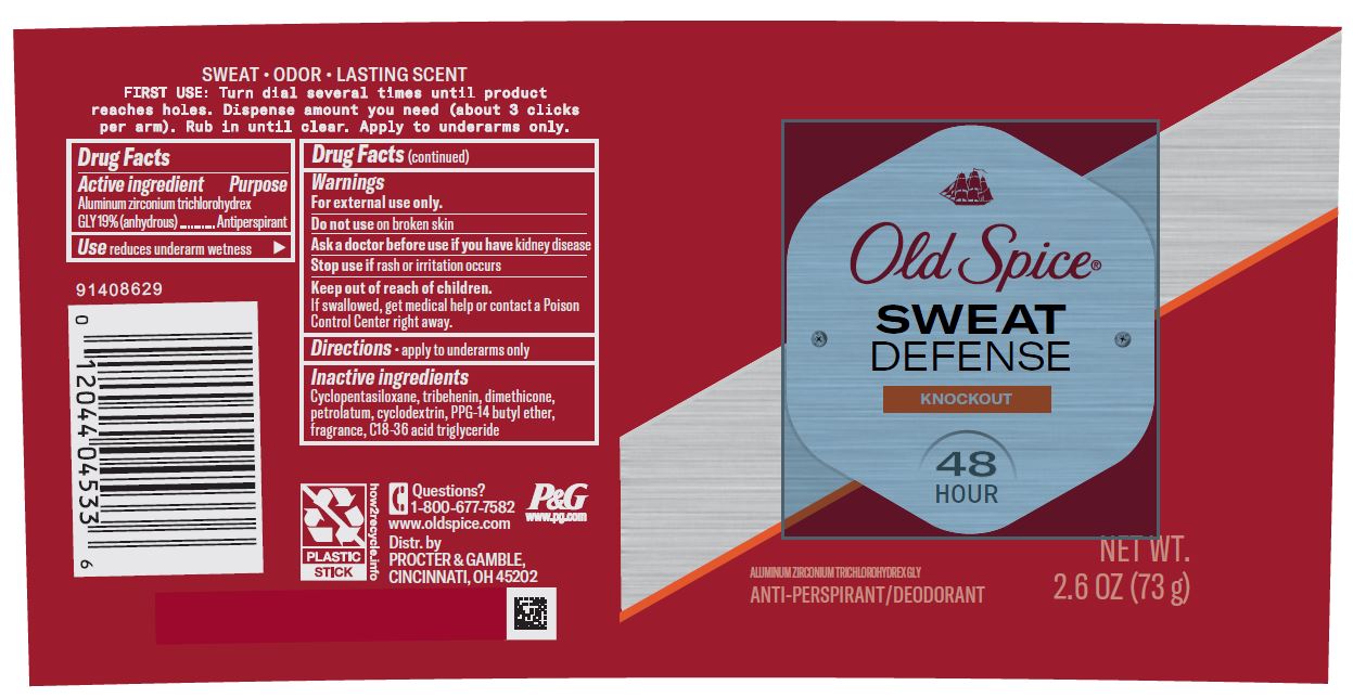 Pill image for Old Spice® Sweat Defense Knockout Soft Solid
