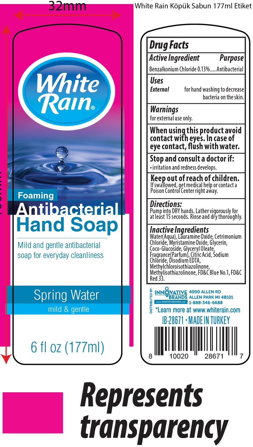 Pill image for White Rain Foaming Antibacterial Hand Soap Spring Water