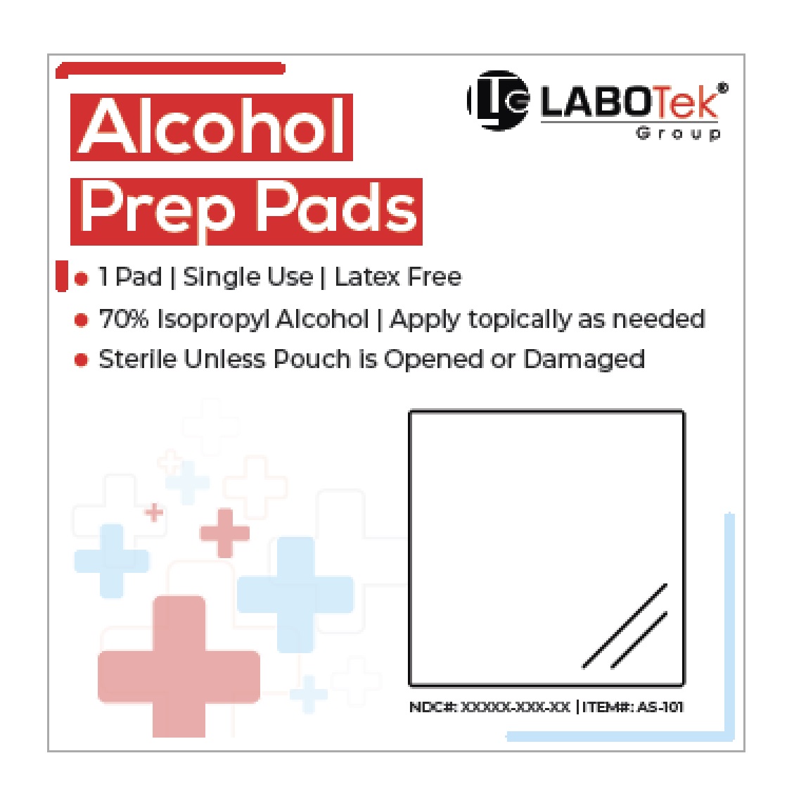 Pill image for Ltg Alcohol Prep Pads