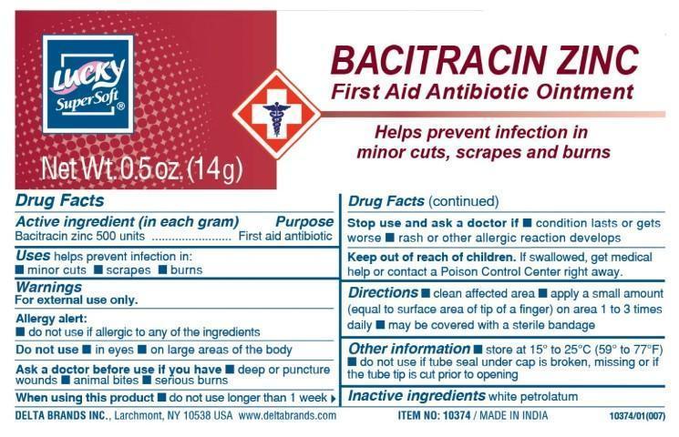 Pill image for First Aid - Bacitracin Zinc
