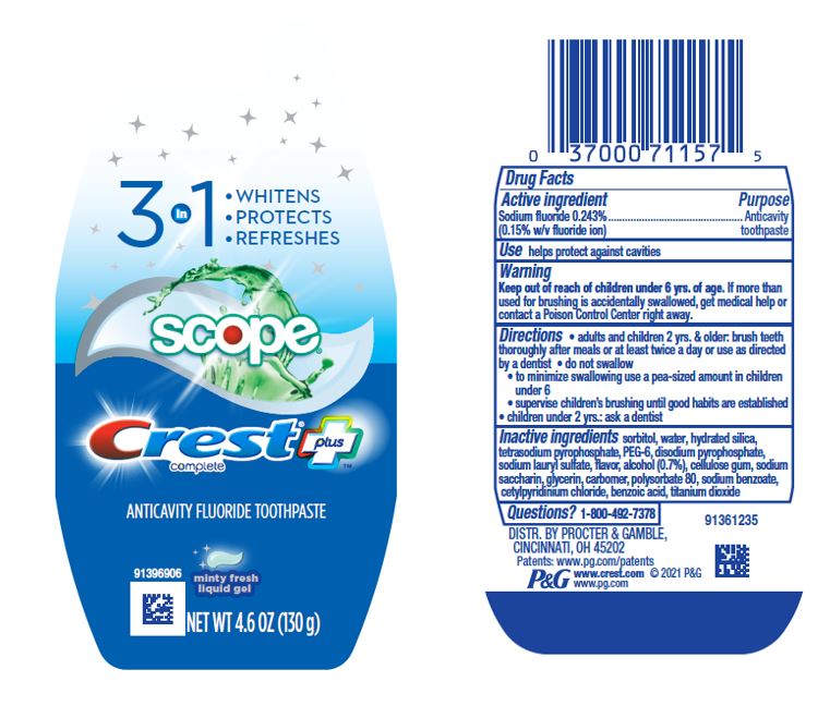Pill image for Crest Complete Plus 3 In 1 Liquid Gel