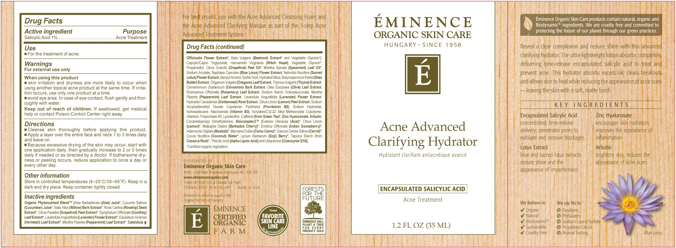 Pill image for Acne Advanced Clarifying Hydrator