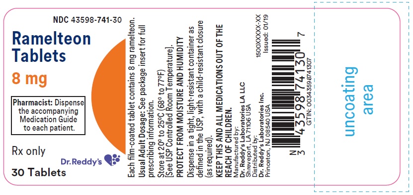 Pill image for These Highlights Do Not Include All The Information Needed To Use Ramelteon Tablets Safely And Effectively. See Full Prescribing Information For Ramelteon Tablets.
