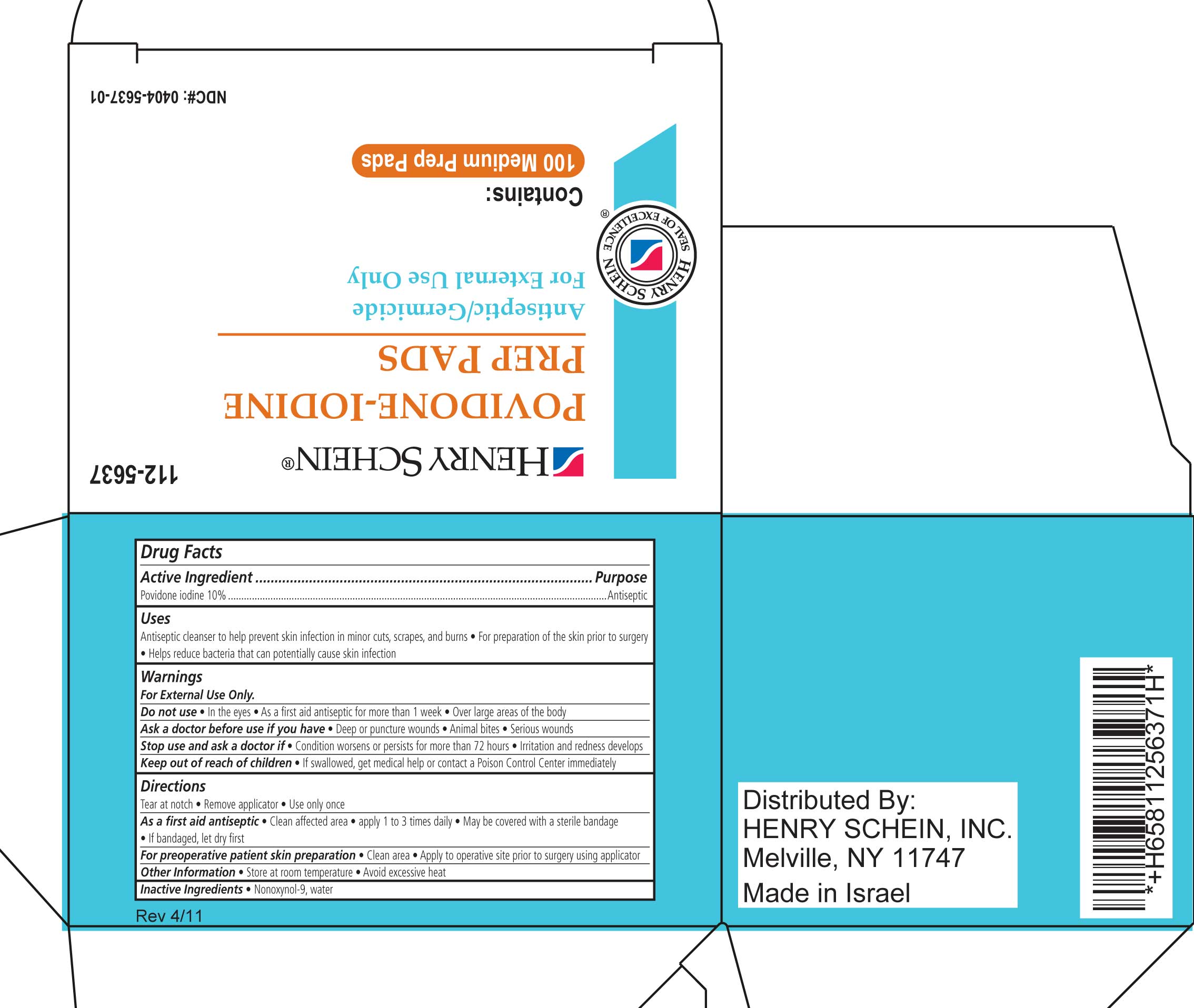 Pill image for Povidone Iodine Prep Pad