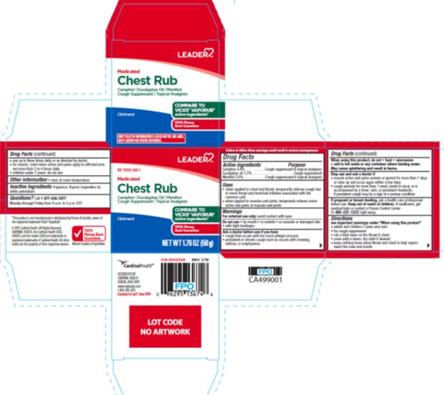 Pill image for Drug Facts - Cardinal Health Medicated Chest Rub