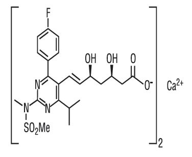 Pill image for These Highlights Do Not Include All The Information Needed To Use Rosuvastatin Tablets Safely And Effectively. See Full Prescribing Information For Rosuvastatin Tablets.