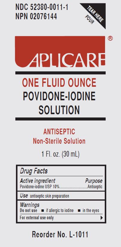 Pill image for 0011 Povidone-iodine (nonsterile)