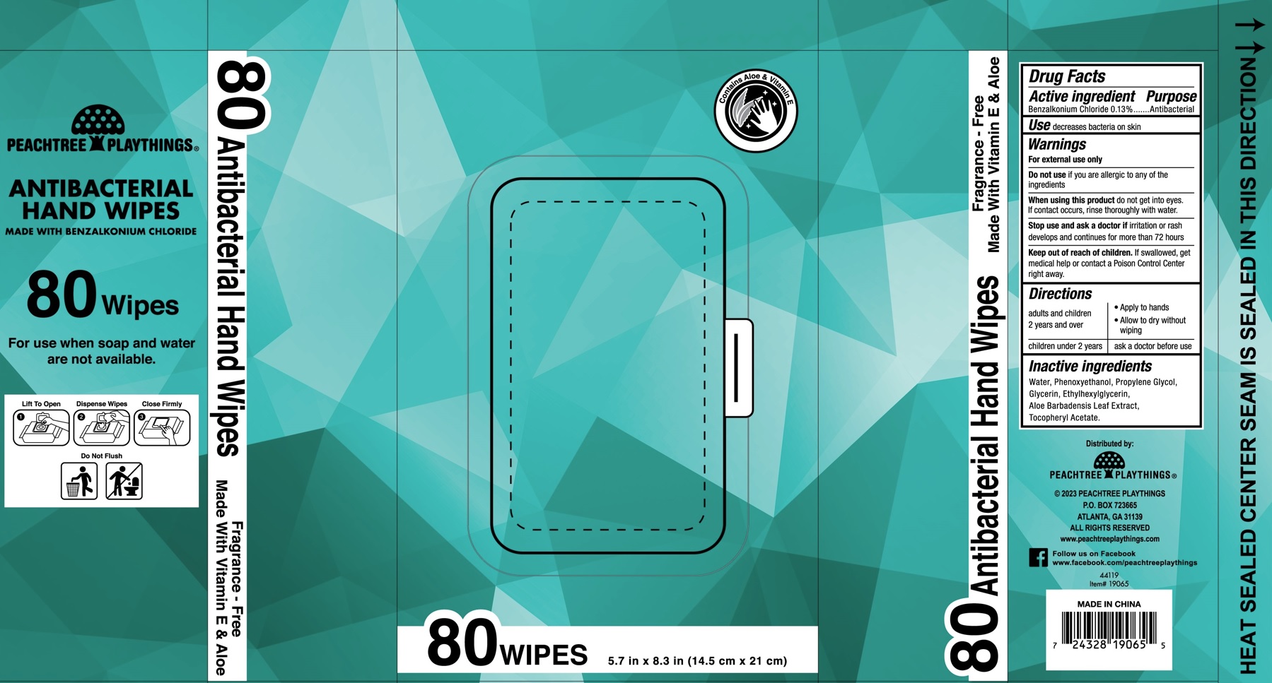 Pill image for Antibacterial Hand Wipes