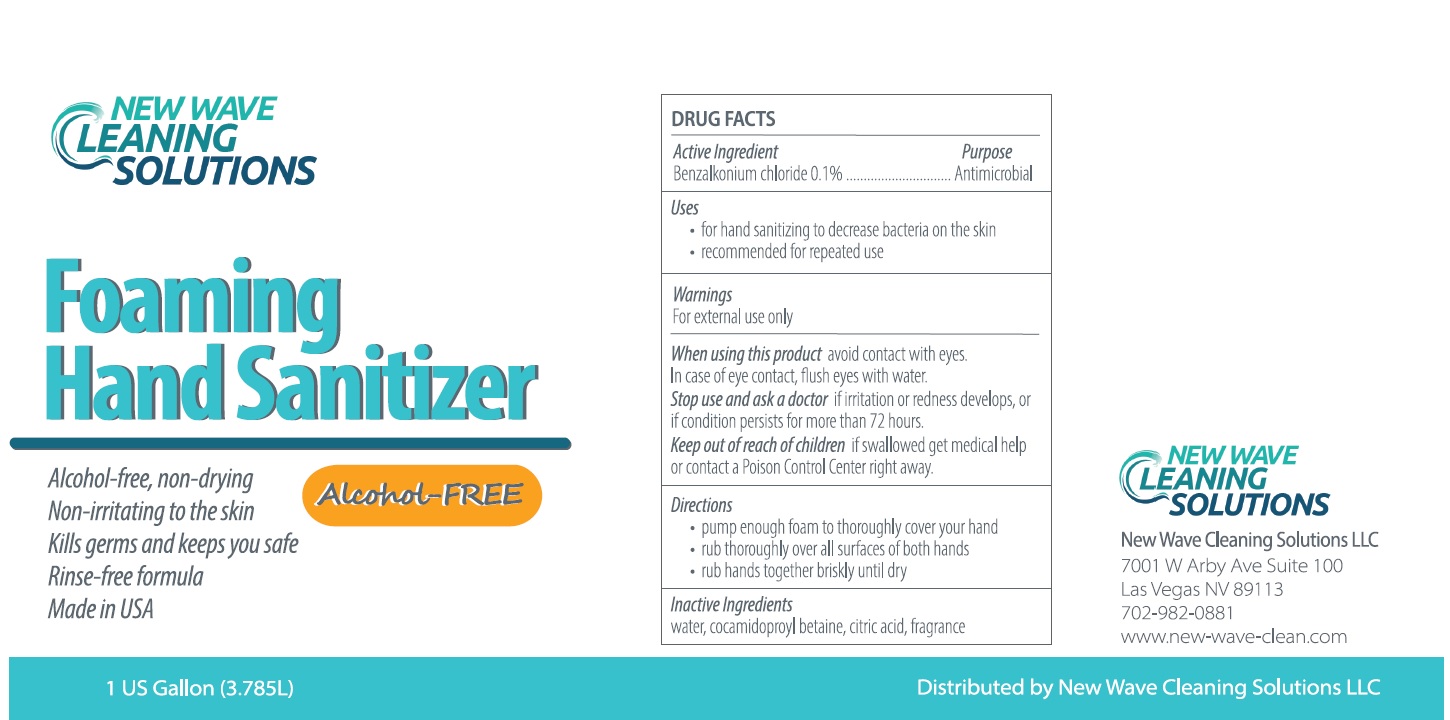 Pill image for New Wave Cleaning Solutions Foaming Hand Sanitizer