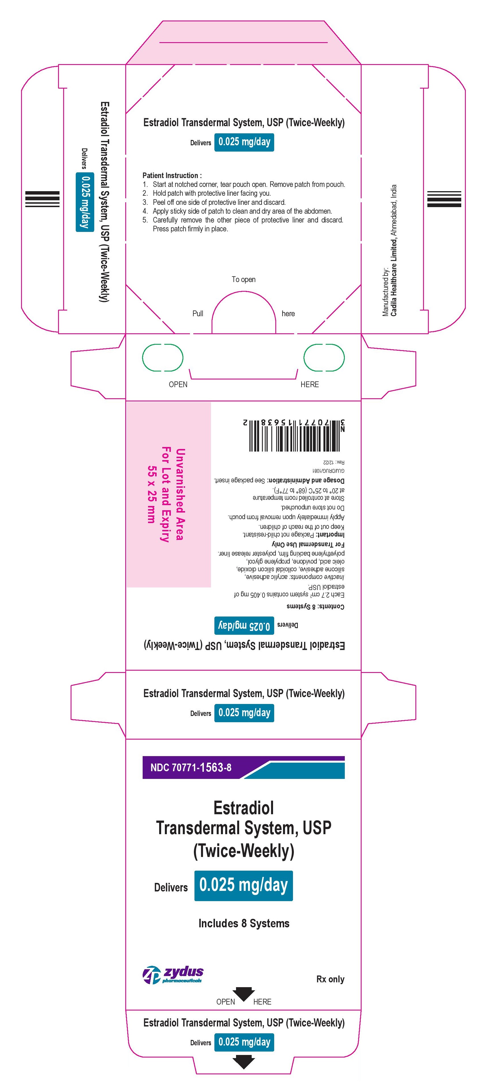 Pill image for Estradiol Transdermal System, Usp (twice-weekly)