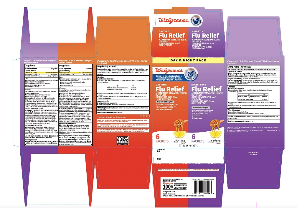 Pill image for Wag Flu Relief Max Strength Combo Pack Drug Facts