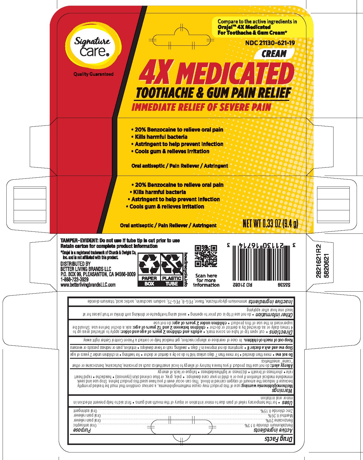 Pill image for 5820621 Albertsons 4x Cream