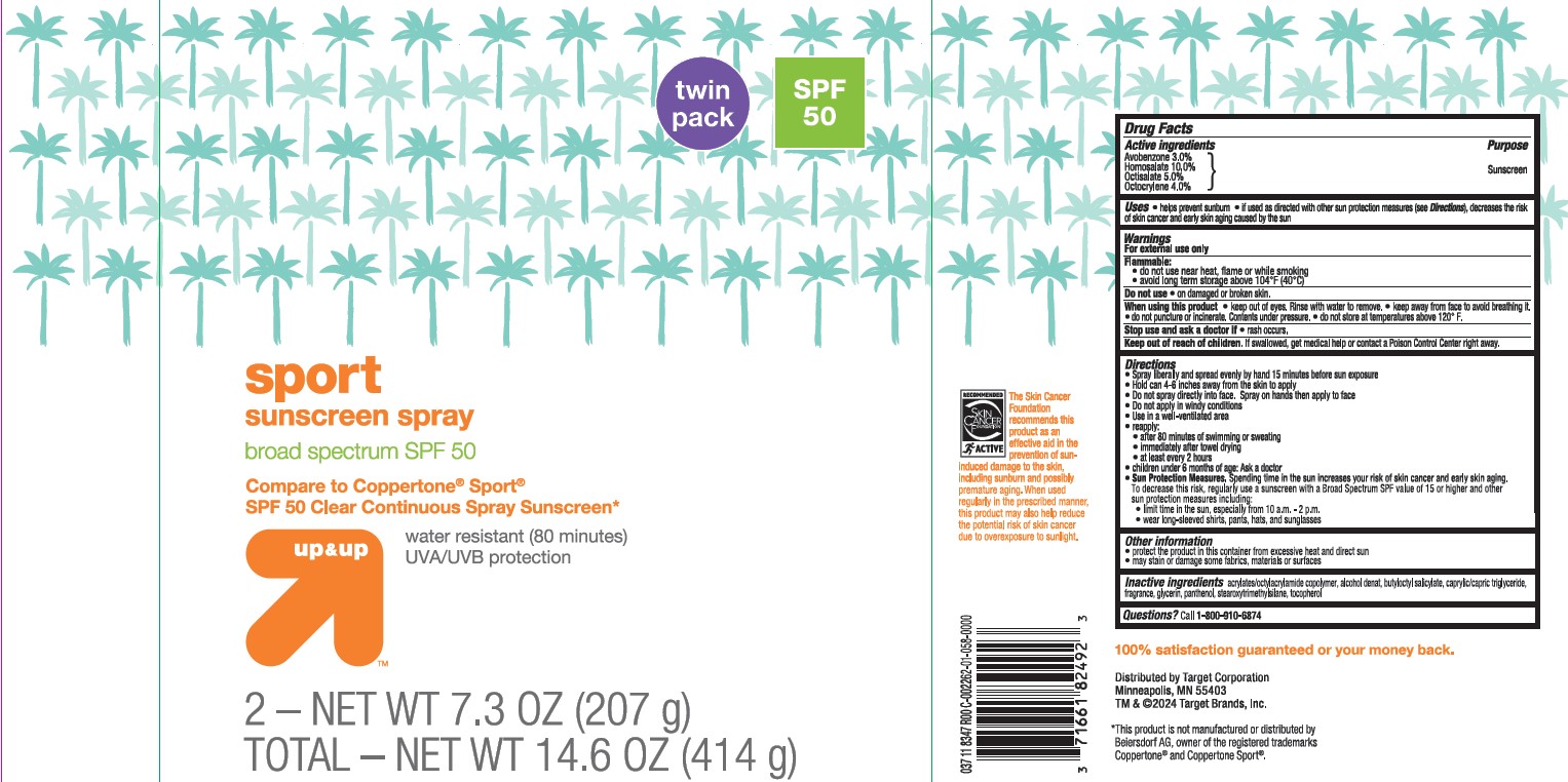 Pill image for Target Up & Up Sport Spf 50 Continuous Spray