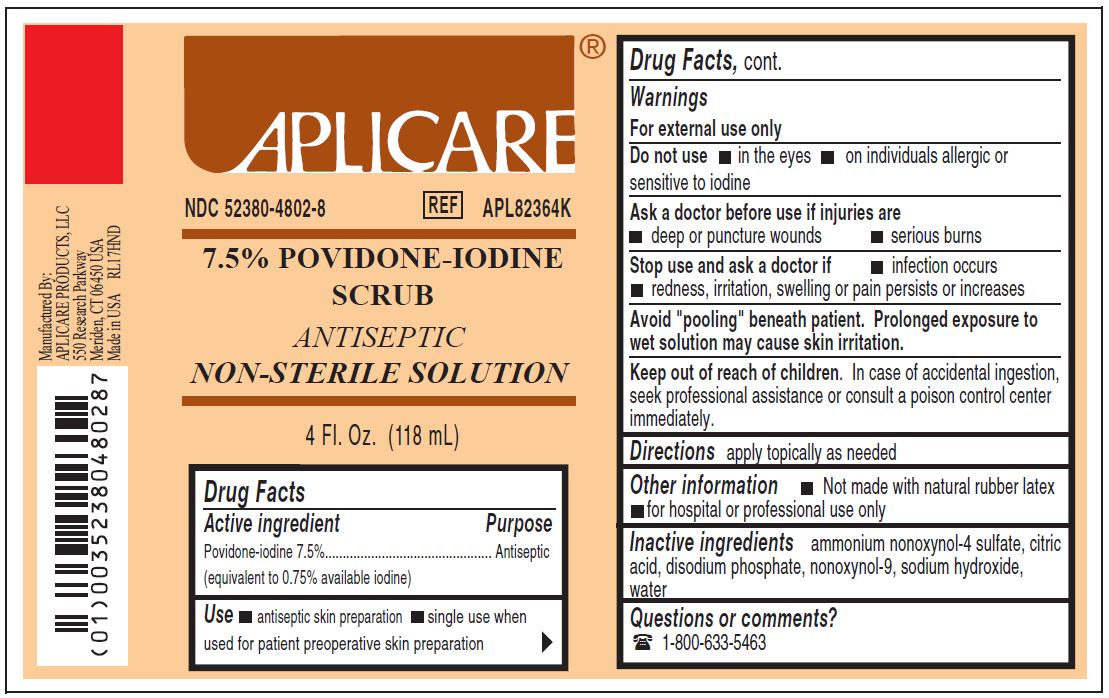 Pill image for 4802 Povidone-iodine Scrub Nonsterile