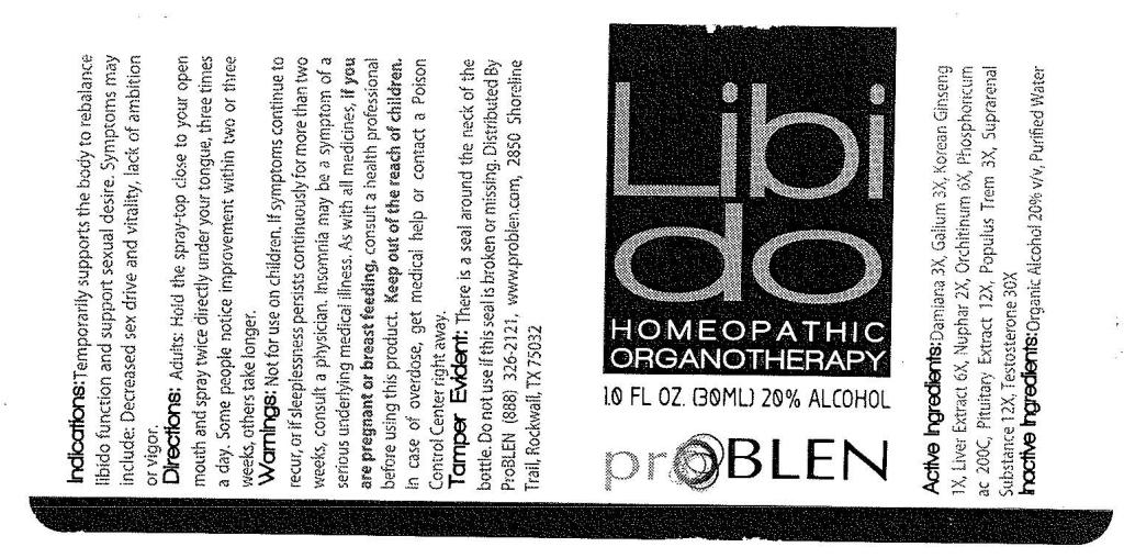 Pill image for Problen Libido