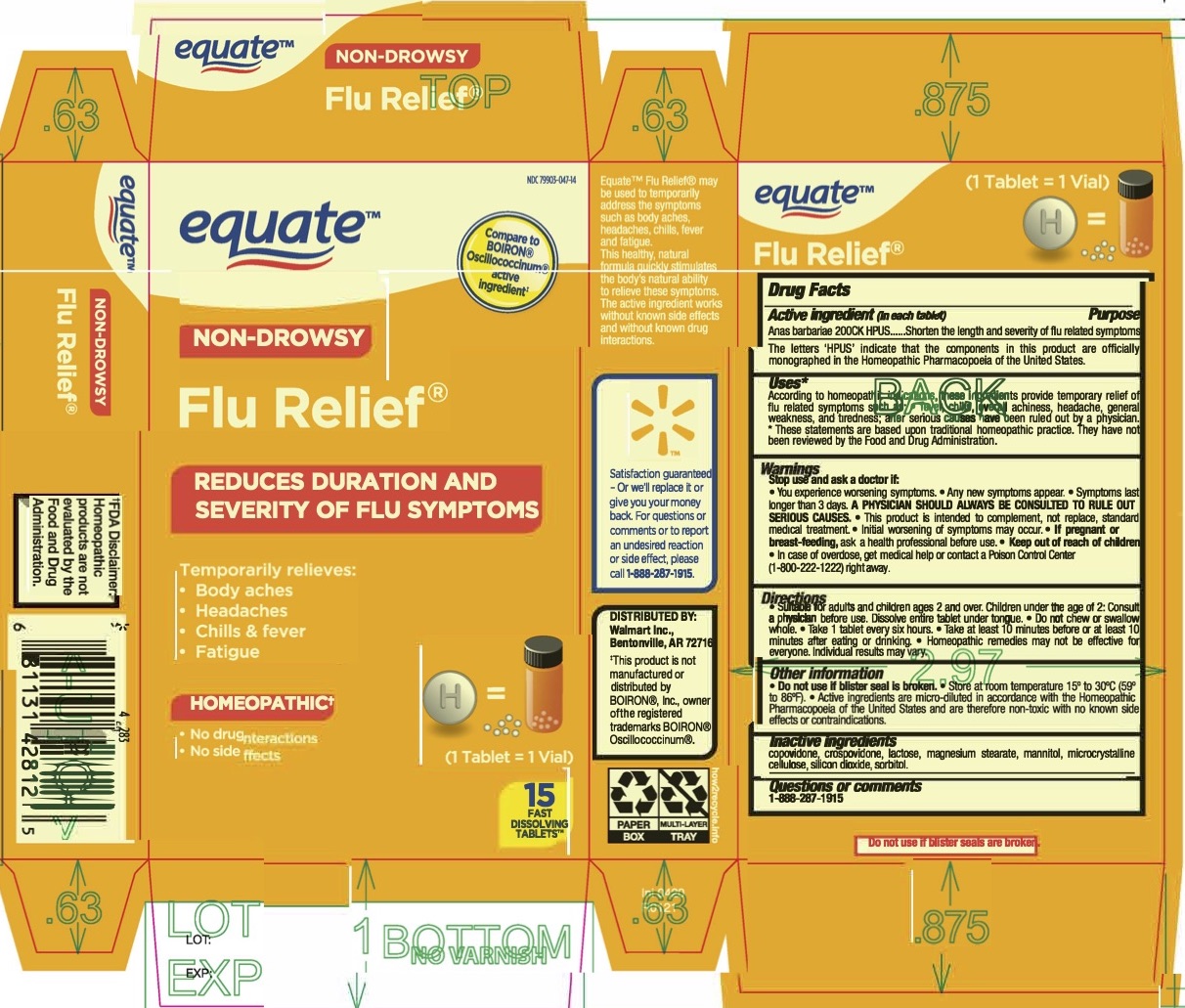 Pill image for Equate Non-drowsy Flu Relief