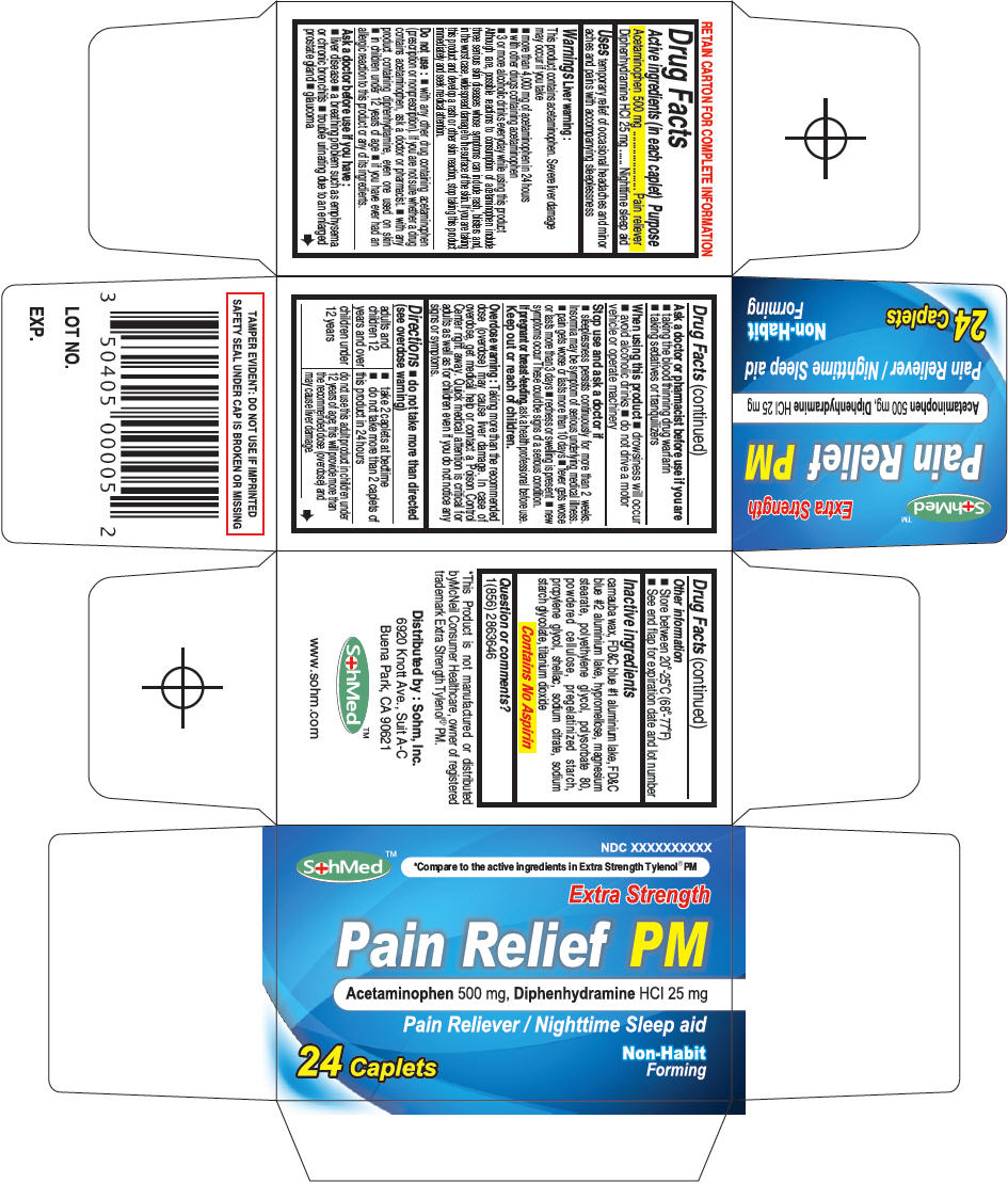 Pill image for Sohmed™ Pain Relief Pm
